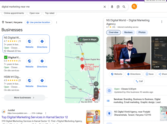 Best local SEO company helping businesses rank higher in Google Maps and local search