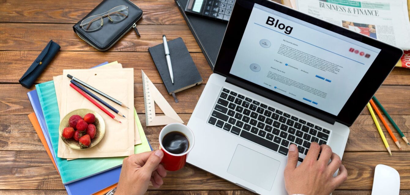 Content writing creating SEO-optimized website content for higher Google rankings and business growth